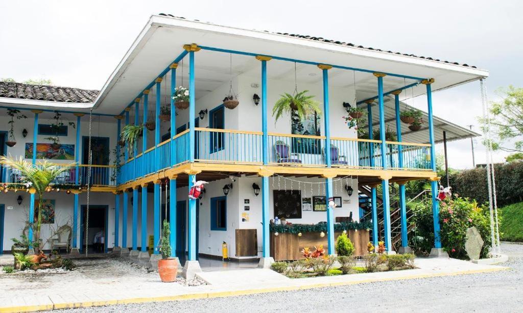 Hotel Hacienda Santa Clara Santa Rosa de Cabal Exterior foto