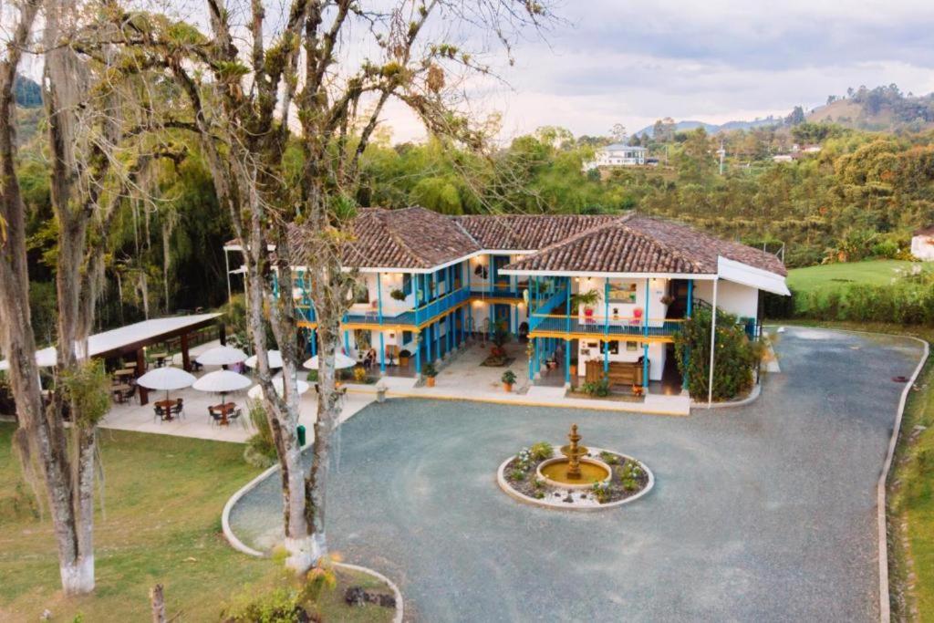 Hotel Hacienda Santa Clara Santa Rosa de Cabal Exterior foto
