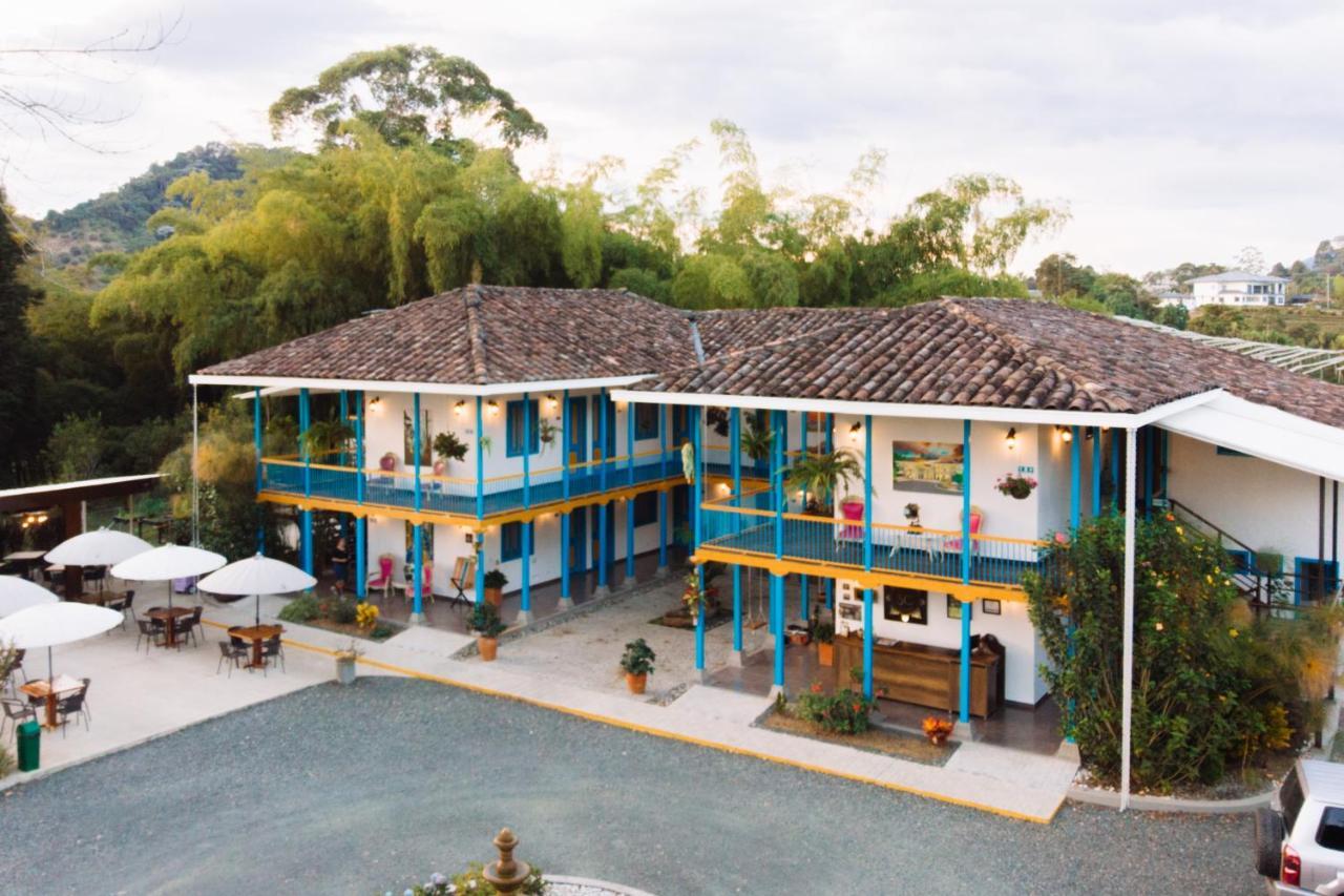 Hotel Hacienda Santa Clara Santa Rosa de Cabal Exterior foto